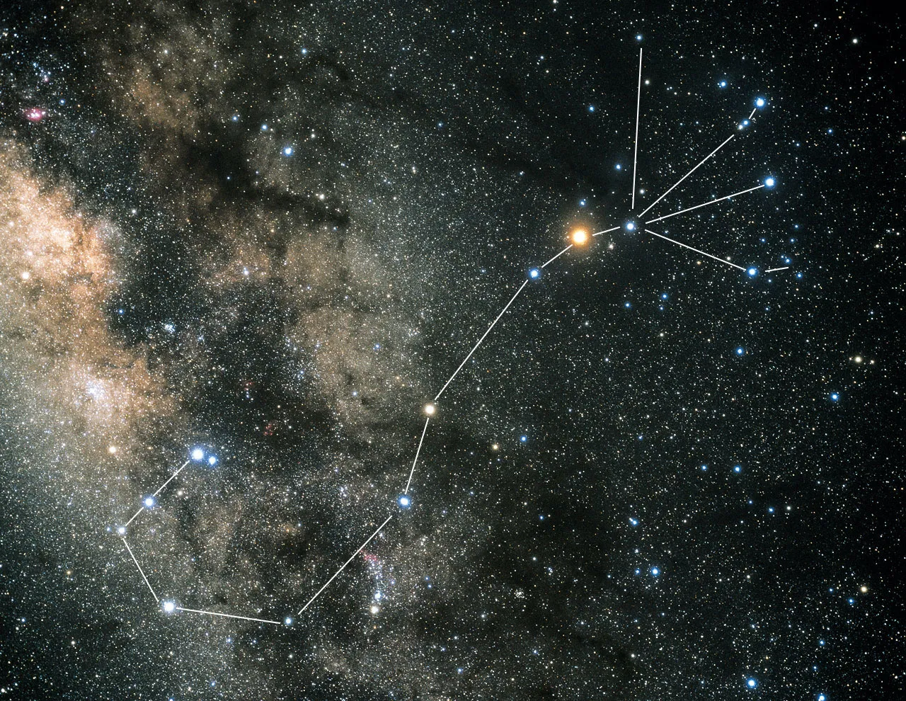 Scorpius constellation